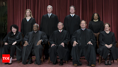 7 in 10 Americans think supreme court justices put ideology over impartiality: AP-NORC poll - Times of India