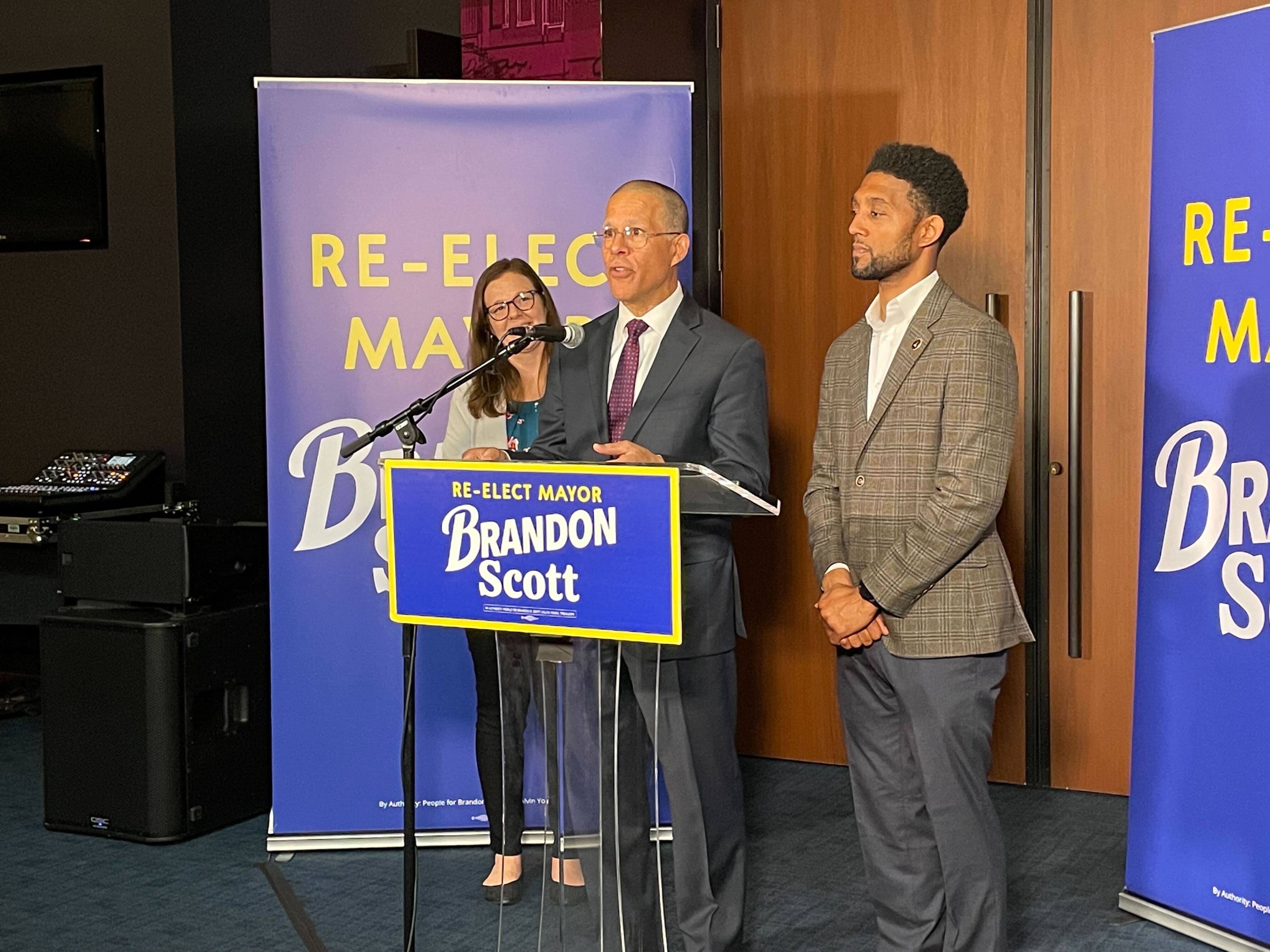 Maryland Attorney General Anthony Brown endorses Brandon Scott for Baltimore mayor