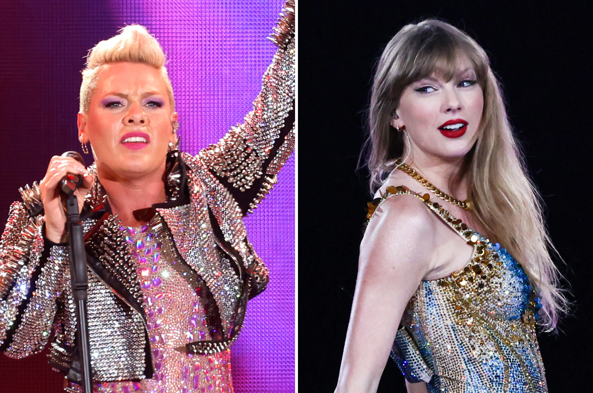 Pink reportedly upset her Australia tour was overshadowed by Taylor Swift coverage
