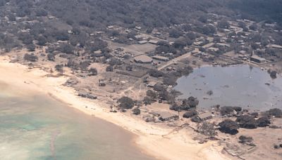 Tonga tsunami: Before and after eruption
