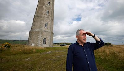 Wicklow Head lighthouse provides a room with a view, 109 steps from bottom to top