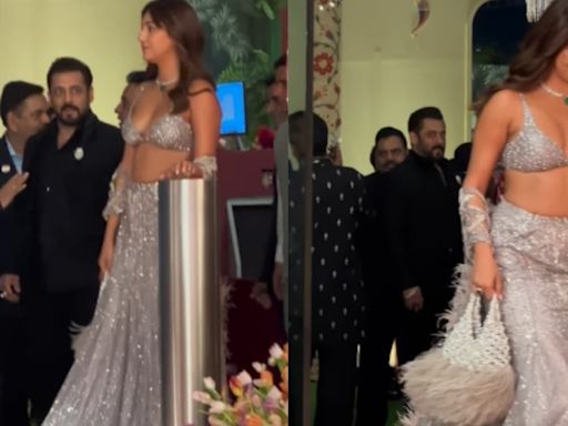 Salman Khan wins heart as he lets Radhika Seth pose first at Anant Ambani, Radhika Merchant's sangeet. Watch