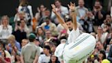 Novak Djokovic reaches a record 13th Wimbledon semifinal when an injured Alex de Minaur withdraws