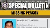 Los Angeles County Sheriff Seeks Public's Help Locating Missing Person Evette Lorraine Colomo, Last Seen in Norwalk