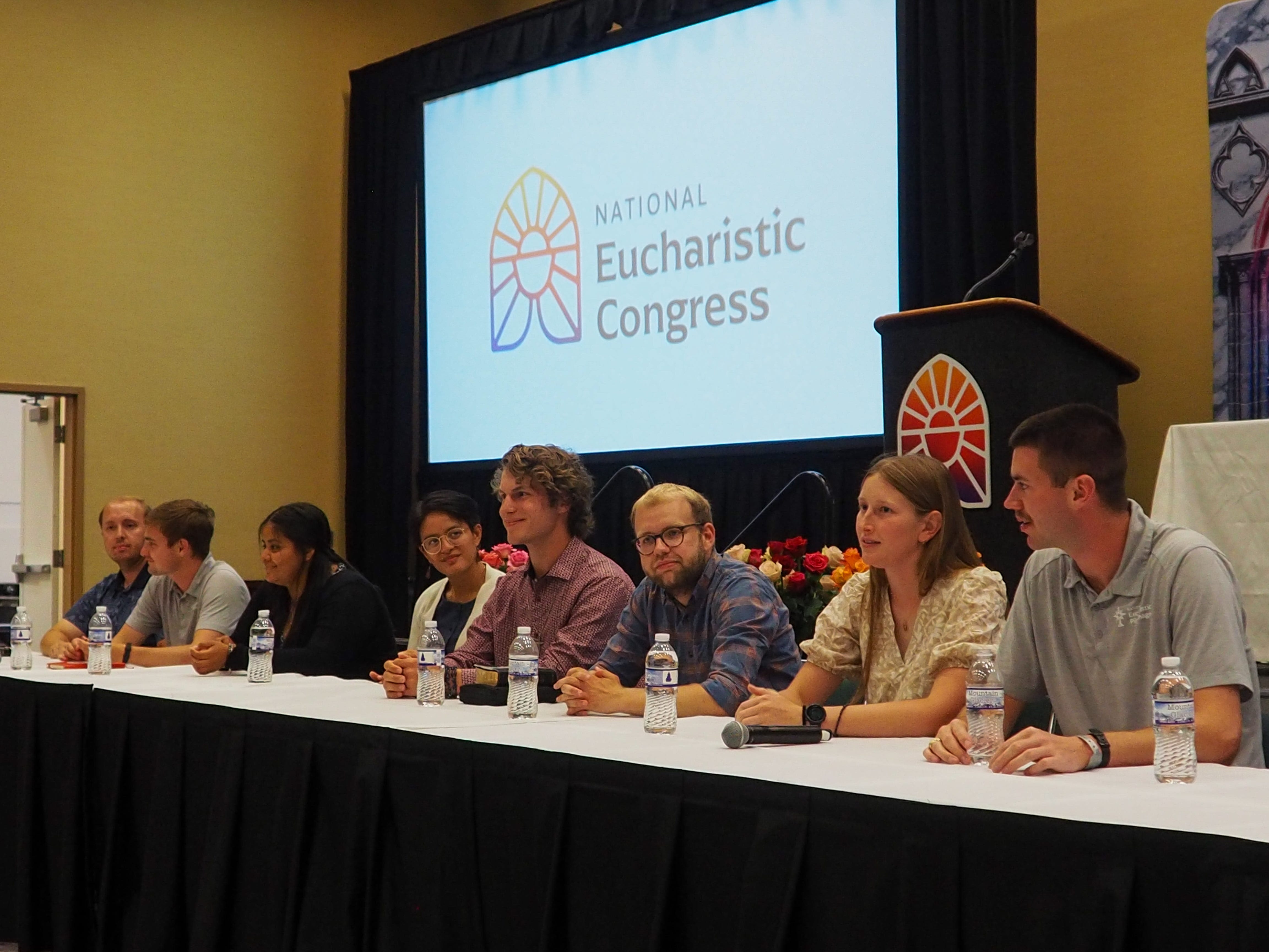 Catholic pilgrims share stories journeying to National Eucharistic Congress