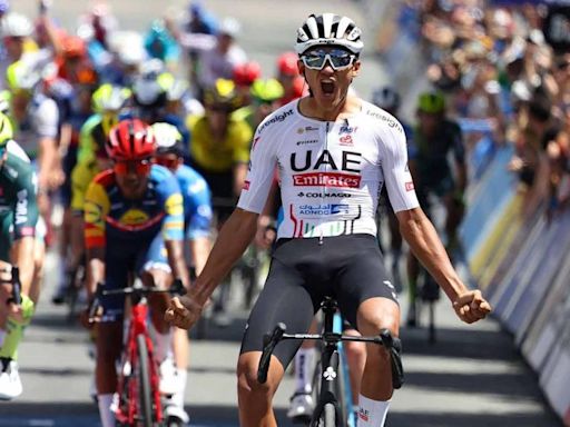 El UAE Team Emirates llega para dominar la Vuelta a Asturias