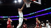 How Celtics' Jayson Tatum Reacted To Hard Foul By Caleb Martin