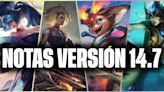 Previa del parche 14.7: adiós a Rell jungla, buffs a Smolder y cambios en los Support