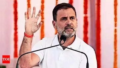 Anil Vij challenge Rahul Gandhi to contest election against him in Ambala, local Congress leader react sharply | India News - Times of India