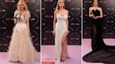 Martín Fierro 2024: los 15 looks que deslumbraron en la alfombra violeta de ganadores