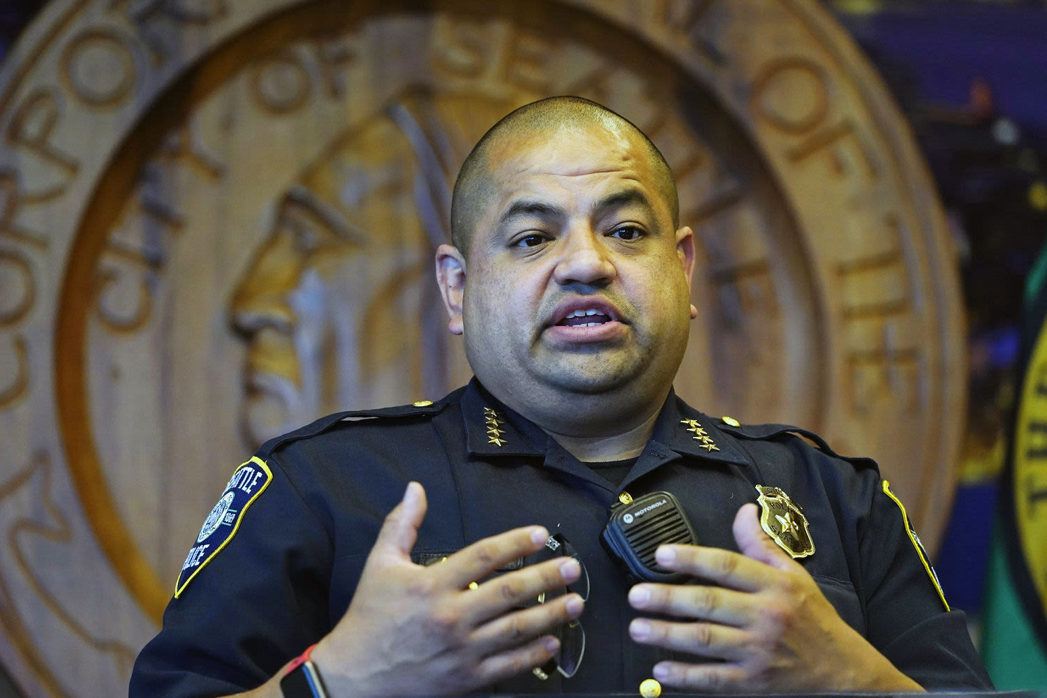Seattle police chief removed amid discrimination, harassment lawsuits