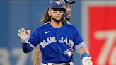 Jays SS Bichette scratched with forearm bruise