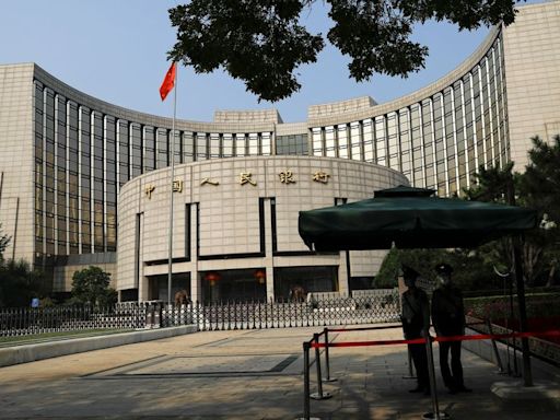 China central bank seen holding medium-term lending rate steady Monday