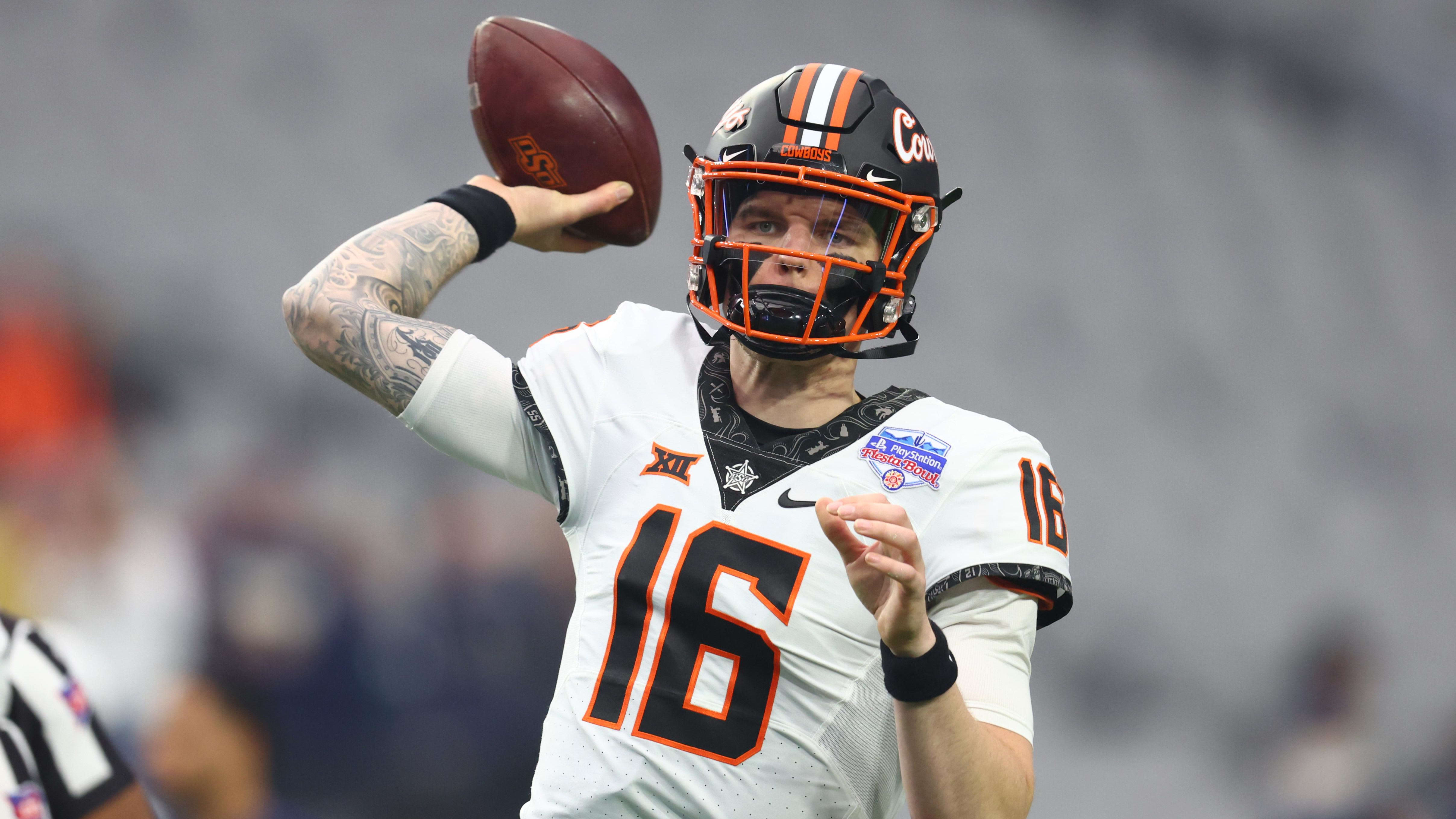 Former Oklahoma State QB Enters Transfer Portal Again