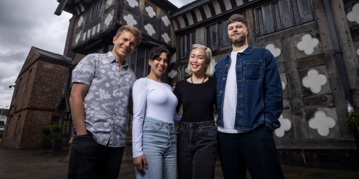 Cast of 2:22 A GHOST STORY Mark the Play's Arrival in Salford With Visit to Ordsall Hall