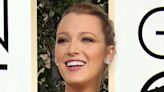 Blake Lively Shimmers in Sequined Mermaid-Inspired Fitted Gown