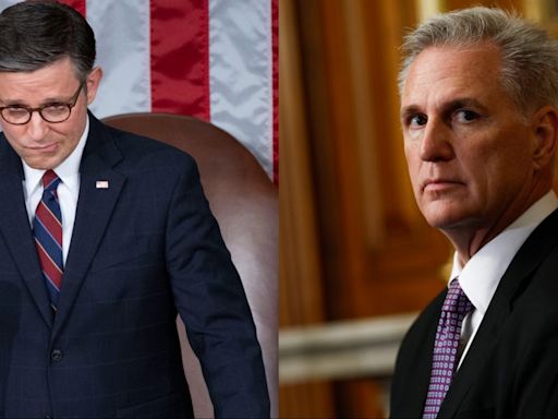 Kevin McCarthy is haunting Mike Johnson