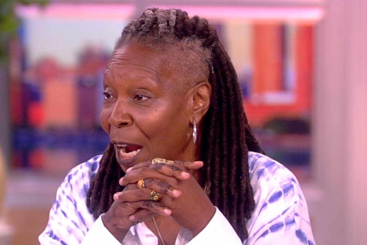 Whoopi Goldberg appears to call out a chatty audience member at 'The View': "You know I can hear you, right?"