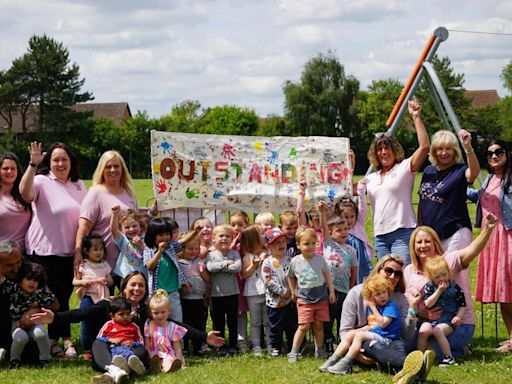 'Nurturing and joyful' pre-school that's 'like a family' rated 'outstanding'