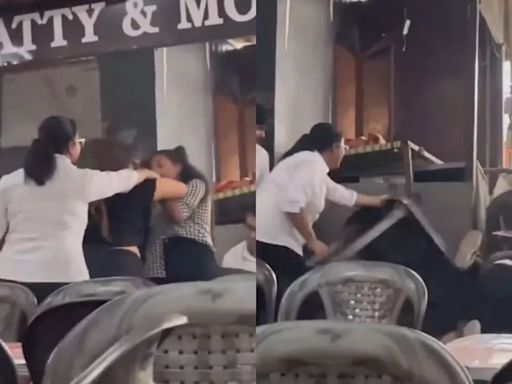 Viral Video: Amity Noida Girls Fight as Students Cheer Them On