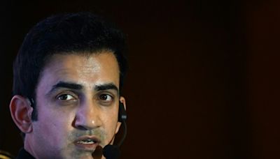 India's cricket board names Gautam Gambhir as head coach