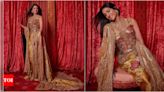 Radhika Merchant shines at Mangal Utsav reception in a luxurious Indian ensemble | Hindi Movie News - Times of India