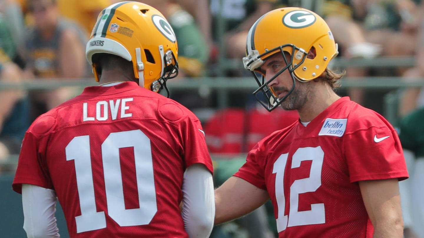 Aaron Rodgers Made Joking Proposal to Jordan Love in Wake of Huge New Packers Deal