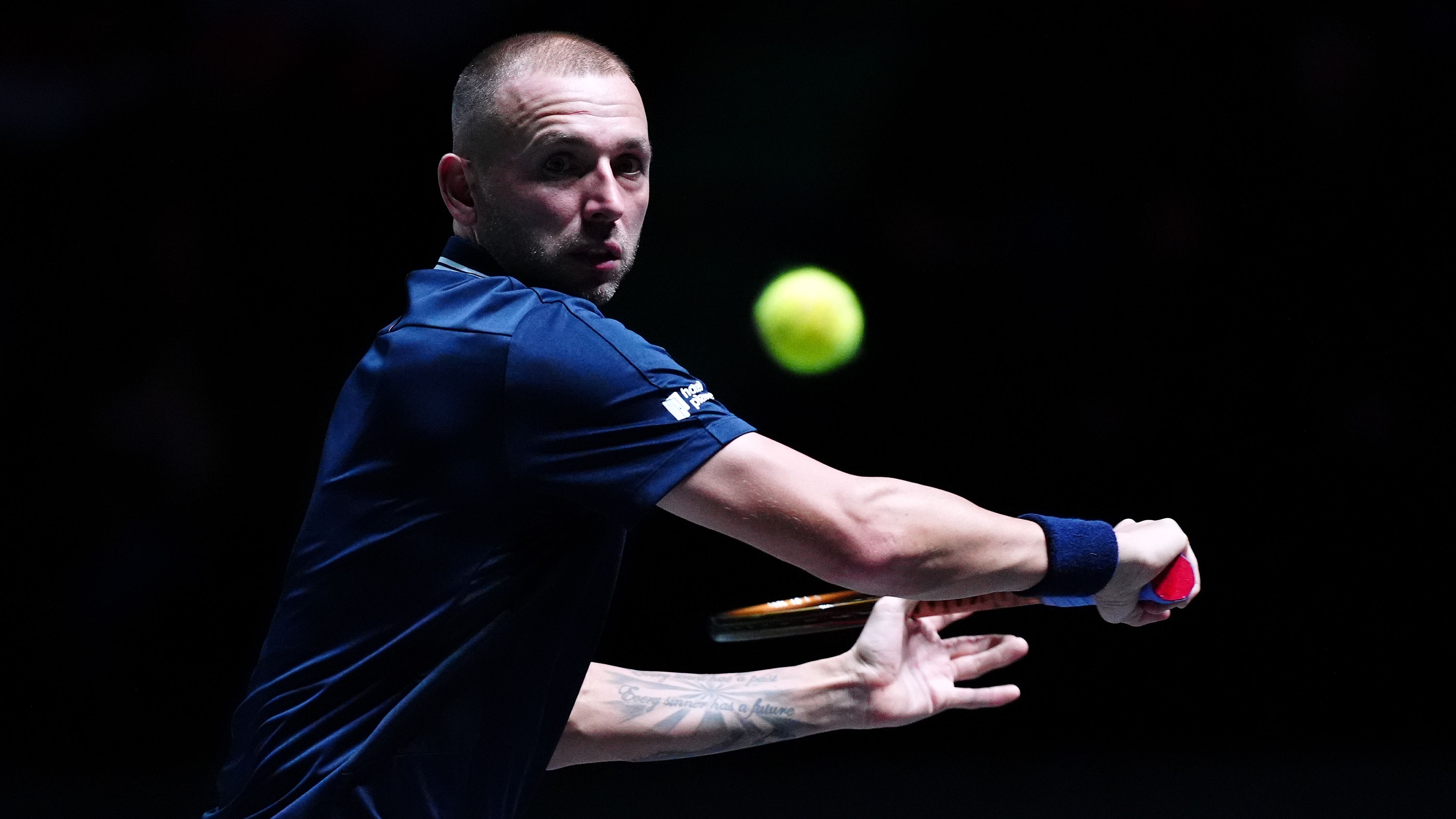 Great Britain’s Davis Cup quarter-final hopes over after Dan Evans defeat