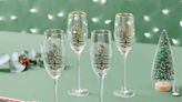 This Beautiful Set of Christmas Glasses Is 65% Off Right Now