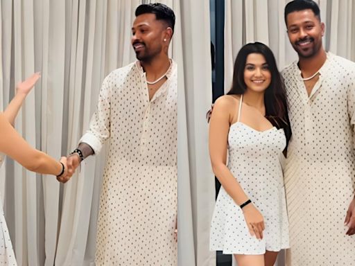 Are Hardik Pandya-Natasa Stankovic getting divorced? A mystery girl makes cricketer blush, fans ask, ’humme nayi bhabhi mil gayi?’