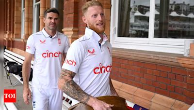 England skipper Ben Stokes says Ashes countdown behind James Anderson axe | Cricket News - Times of India