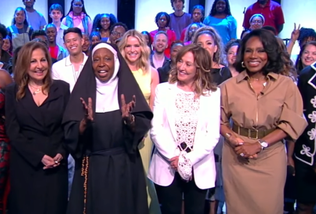 The View Hosts Wowing Sister Act 2 Reunion — Watch Whoopi and Former Co-Stars Perform ‘Joyful, Joyful’