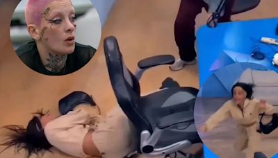 (VIDEO) La tremenda caída de Rosina de Gran Hermano en vivo y qué culpa tendría Furia | Espectáculos