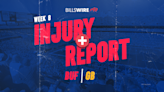 Bills vs. Packers: Thursday injury reports