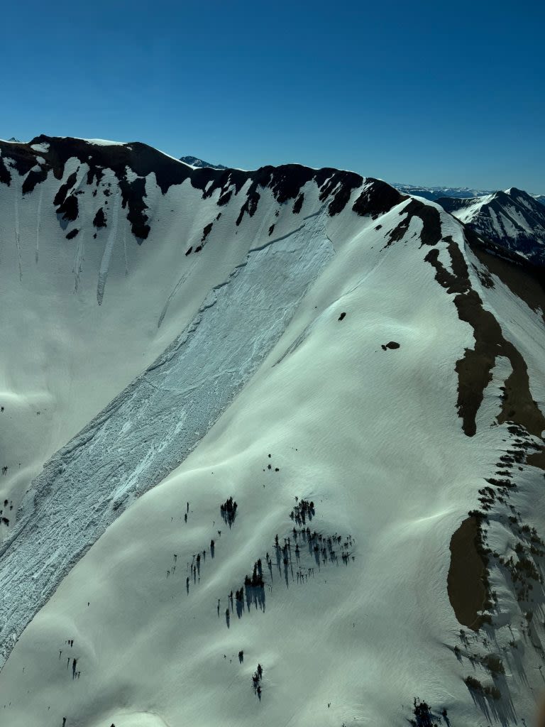 Several ‘large’ and ‘destructive’ slides trigger warning that avalanche conditions are ‘not normal’ for this time of year in Colorado