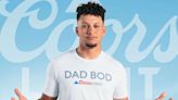 Patrick Mahomes and Coors Light Drop ‘Dad Bod’ Shirts with Six-Packs on the Front