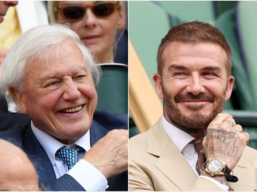 From David Attenborough to David Beckham: Who’s who in the Royal Box on Wimbledon day one?