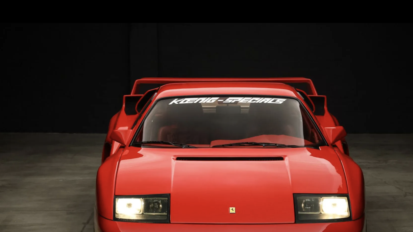 1985 Ferrari Testarossa Koenig Specials Competition II Is Today's Bring a Trailer Pick