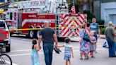 Exclusive: Myrtle Beach family first to see hotel fire. Dad gives evacuee shoes off his feet