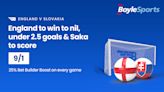 England vs Slovakia Euro 2024: Bet £10 get £35 free bets on BoyleSports