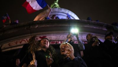 French vote gives leftists most seats over far right, but leaves hung parliament and deadlock