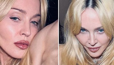 Madonna, 65, poses topless in raunchiest picture yet