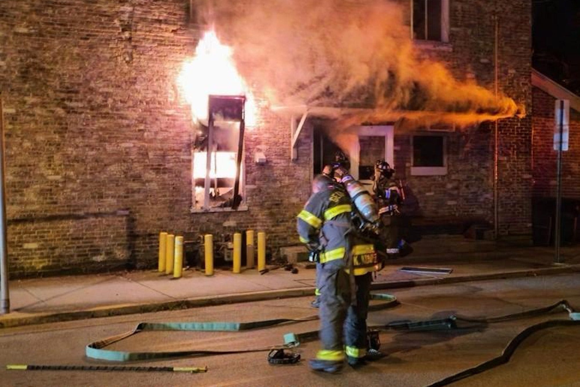 Three displaced after fire in downtown Gettysburg early Tuesday