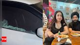 Popular Kulhad Pizza couple's car gets vandalized. This is what happened next - Times of India