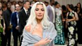 Kim Kardashian Makes a Shining Entrance in Metal Lace Margiela Gown for Met Gala 2024 Red Carpet