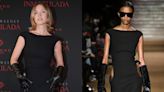 Sydney Sweeney Puts Contemporary Twist on the Little Black Dress With Exposed Hips in Miu Miu for ‘Immaculate’ Mexico...