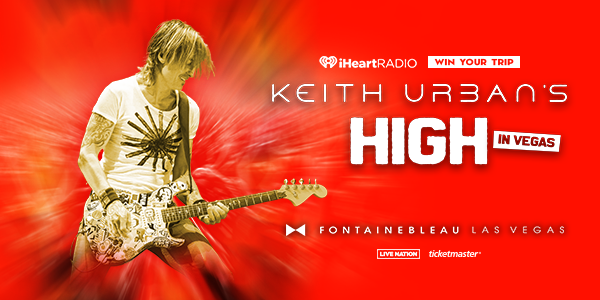 Here's How You Can Win A Trip To See Keith Urban Live In Las Vegas | iHeart