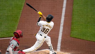 Edward Olivares' grand slam and Mitch Keller's complete game lead Pirates over Angels 4-1