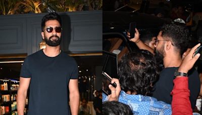 Vicky Kaushal FINALLY Chops Off Long Hair And Beard, Gets Mobbed As He Debuts New Sexy Look | Watch - News18