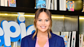 Chrissy Teigen Bares Baby Bump in Pink Bikini on Tropical Vacation